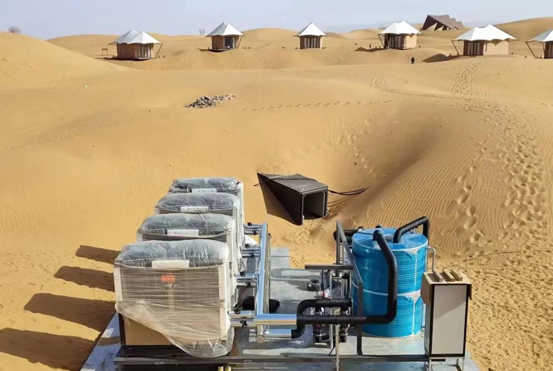 赞！沙漠五星级酒店首个空气源热泵项目选用生能！